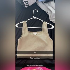 Green H&M top